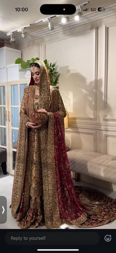 A bridal wear for waliima or nikahh