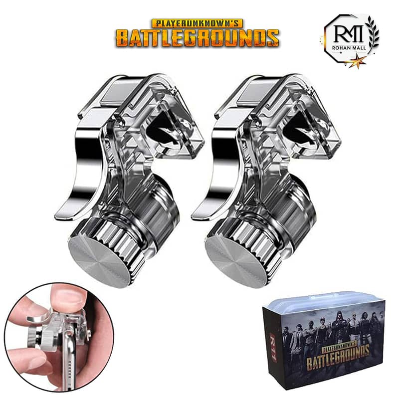 PUBG Trigger Controller Mobile Premium Quality with Box 0
