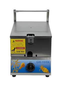 Imported 6 Liter Gas Deep Fryer Built-in Ignition Commercial Heavy