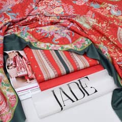 unstitched 3pcs suit