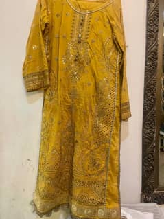 johra fancy lawn suit  3 piece embroidered