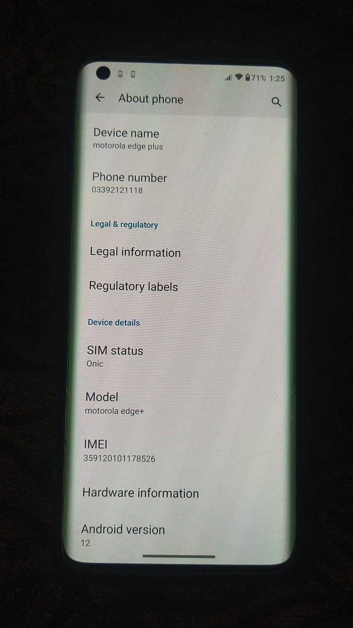 Motorola Edge Plus 5G exchange possible 3
