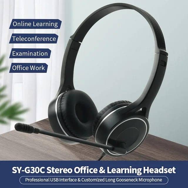 Calling center USB out class ultra noise cancelling headset headset 0