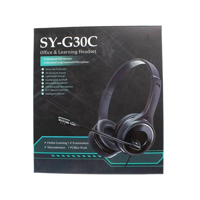 Calling center USB out class ultra noise cancelling headset headset 5
