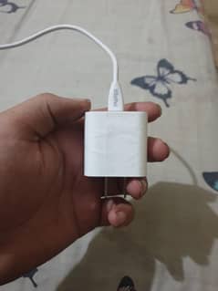 Iphone 24 watt charger with faster cable brand new