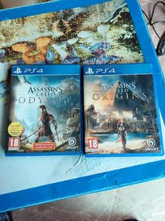 Assassins Creed Origins and Odyssey Ps4 Excellent Condition