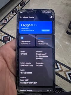 One Plus 10T 5G 16+4/256