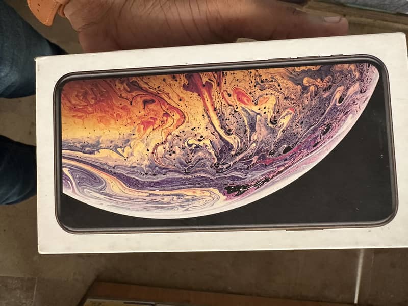 Iphone xs max 256gb dual sim physical aproved 10
