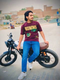 Honda 125 2010 model full modify cafe racer