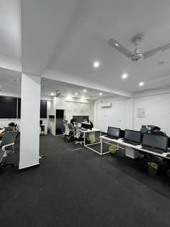 6 MARLA COMMERCIAL HALL FIRST FLOOR FOR RENT IN JOHAR TOWN LAHORE