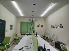 01 KANAL UPPER PORTION COMMERCIAL OFFICE FOR RENT IN JOHAR TOWN LAHORE