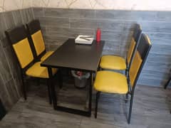 Chair Table set for shop & resturant