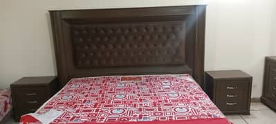 Wooden Bed set Ugent for sale