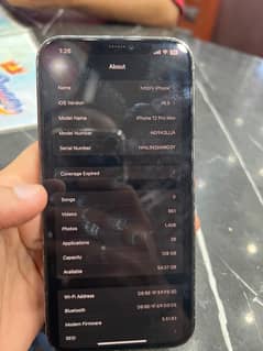 IPHONE 12 Pro Max 128gb PTA APPROVED