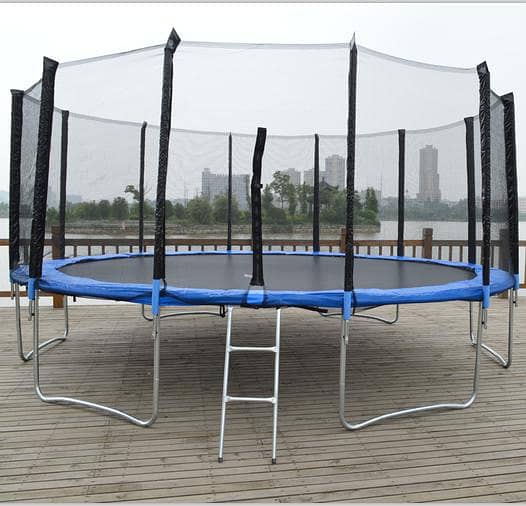 Trampoline Important With Safety Enclosure Net All Size Available 1