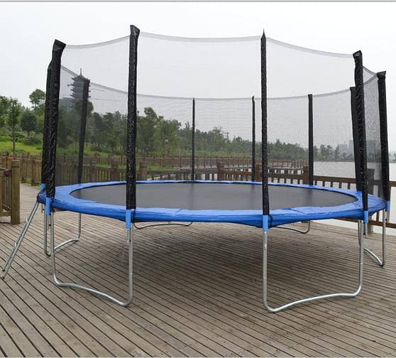 Trampoline Important With Safety Enclosure Net All Size Available 2