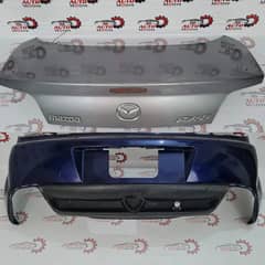 Mazda RX8 RX 8 R X 8 Geniune Back digi Bumper Tail door Trunk parr