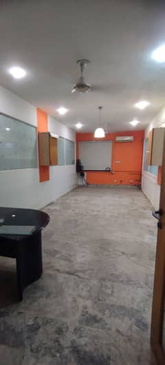 semi furnished mezzanine floor office available for rent