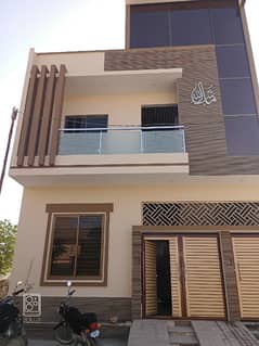120 SQ YARD LEASED HOUSE GROUND+ONE FOR SALE IN SAADI GARDEN ON 40 FT WIDE ROAD