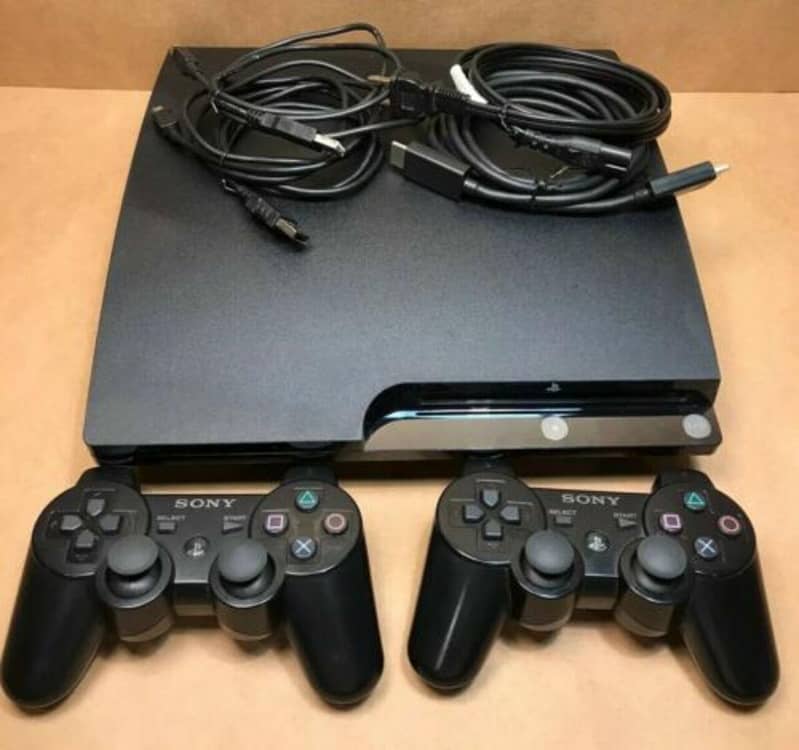 PS3 New with 2 Controller  0