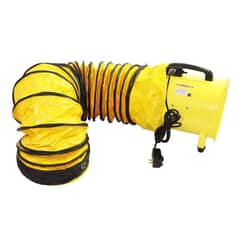 Portable Fan Wuth Flexible Ducting Pipe For exhaust, Ventilation