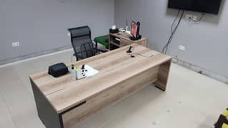 Modern Style Executive Table Set for sale
