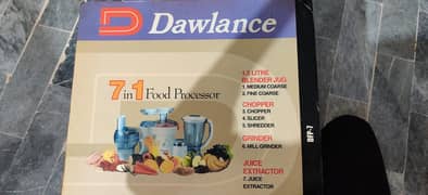 Dawlance 7 in 1 Food Processor