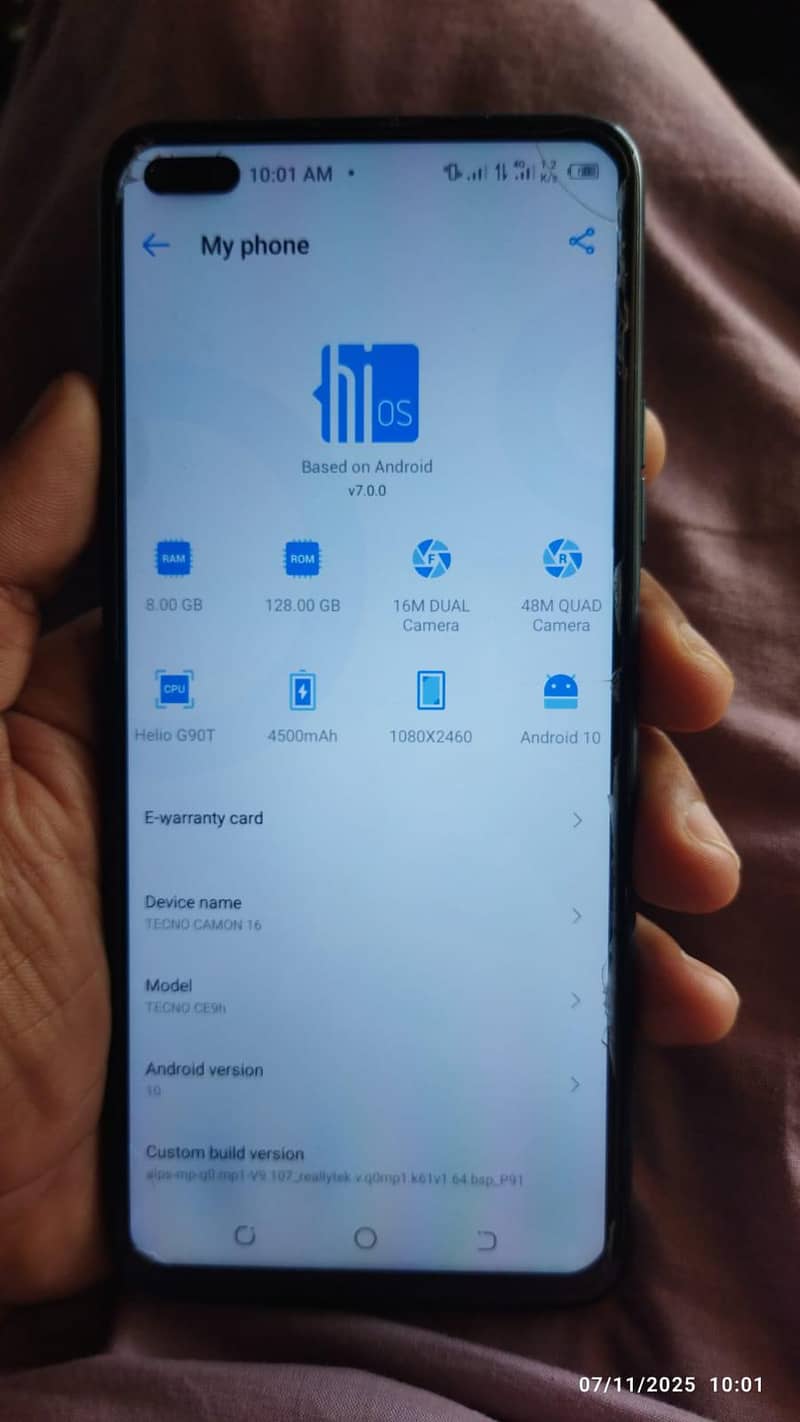 tecno camon 16 exchange 0