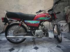 2018 Model CD 70 Bike sale Good Condition