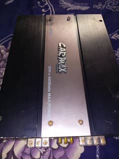 4 CHANNEL AND 2 CHANNEL POWER AMPLIFIER AVAILABLE.