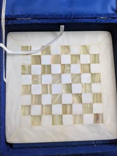 Hand Carved Marble/Onyx Chess 6 inches