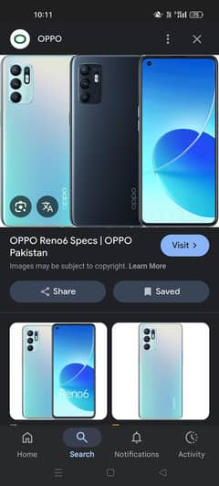 oppo reno 6 8.128 ha  condistion normale ha  panele change hwa ha