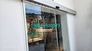 Automatic Sliding Glass Doors! Autodoor ! Sensor Glass Doors
