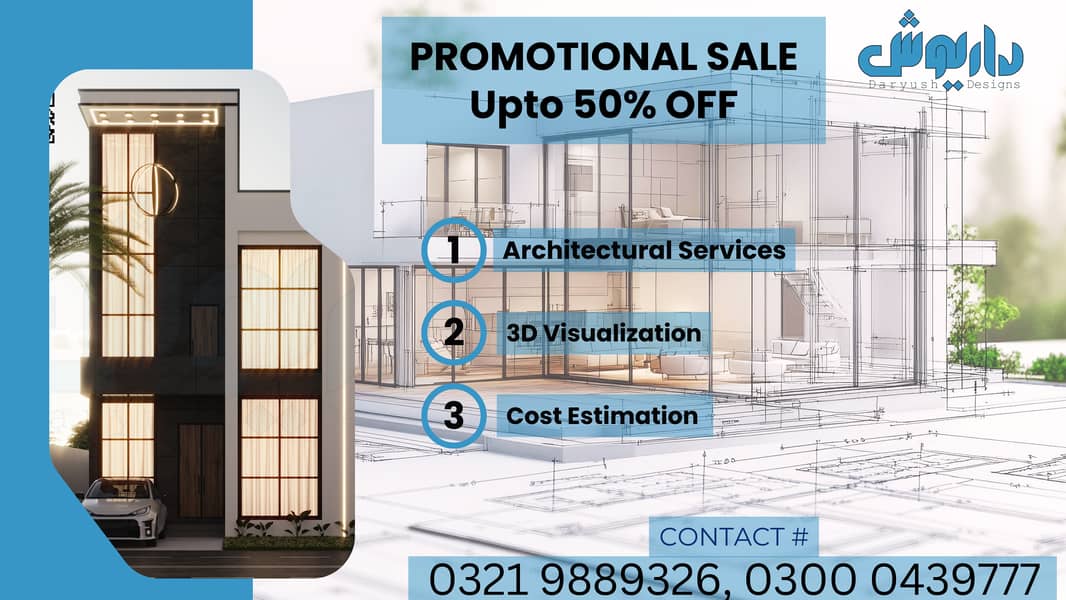 Architectural Design, 3D Visualization and Cost Estimation Services 0