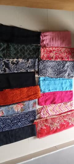 Used chiffon dupattas for sale