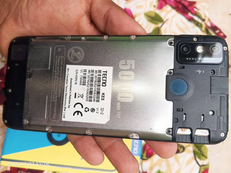 Tecno Spark 6 go 2/32 with Box 10
