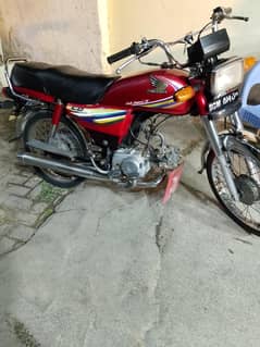 Honda CD70 2014 modal bilkul saaf condition