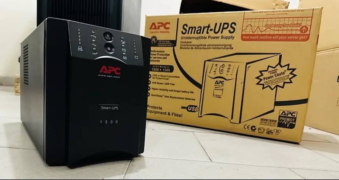 APC SMART UPS ALL MODELS AVAILABLE | 650VA to 6000VA | Long Backup 2