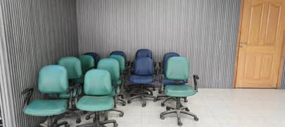 Office Revolving Chairs  4000 each