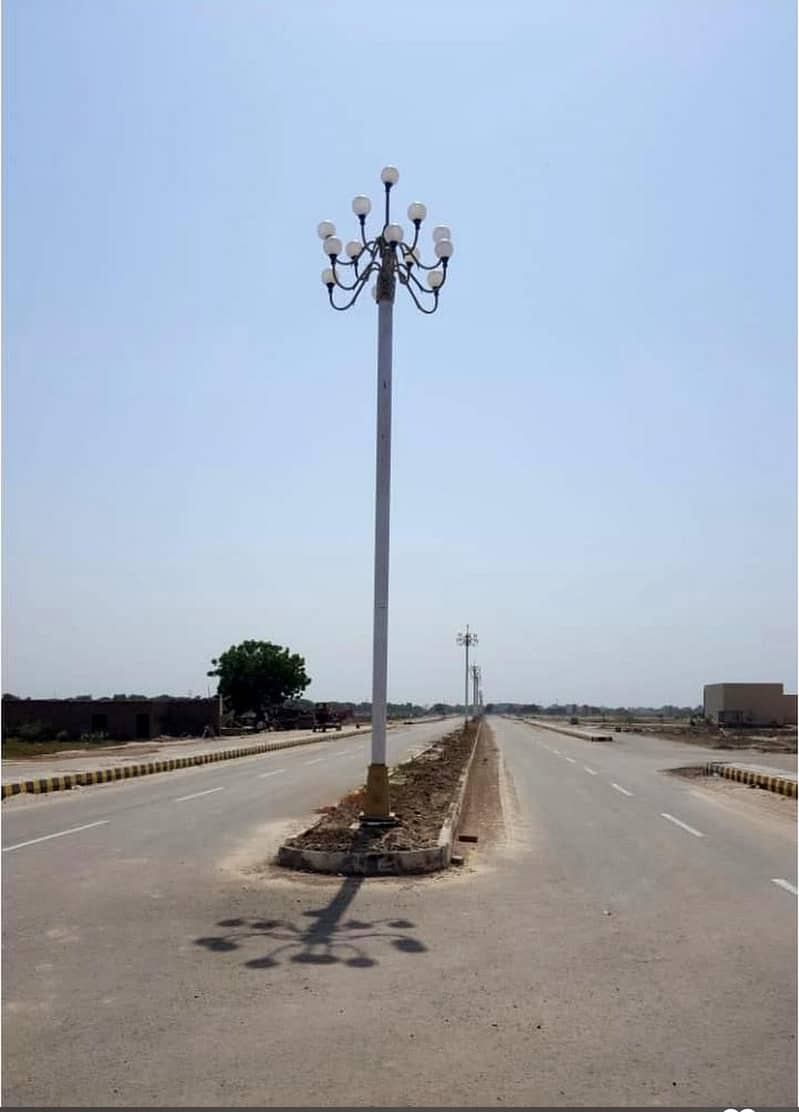 10.11 Corner Marla Plot For Sale On Main Boulevard, PGSHF Scheme, Sahiwal Prime Location With Sui Gas 3