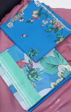 3pc Lawn printed