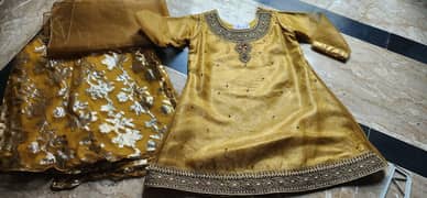 baby girl maxi with sharara