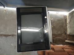 working colour tv