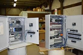 Custom Control Panels  upgrade– PLC, HMI, VFD Integration for Industry 2