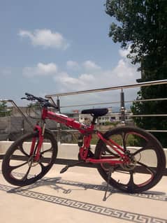 26inch foldable alloy rim cycle