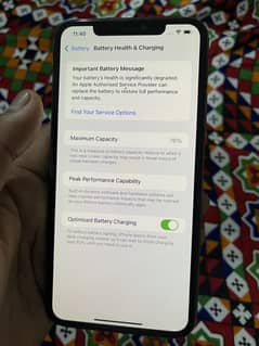 Iphone 11 pro max 64 JV condition 10/9 Only screen change