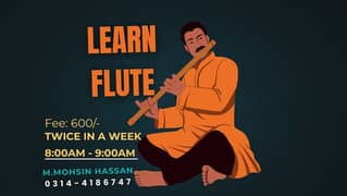 Learn Flute | Flute Lessons | Bansuri Teacher | Music Teacher