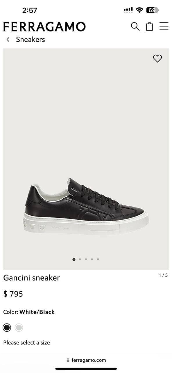 Ferragamo Sneakers 1