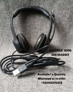 Logitech,A4tech,jabra, Plantronics-headphones with mic /CALLING,office