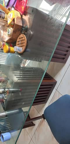 Dining table with 6 chairs
